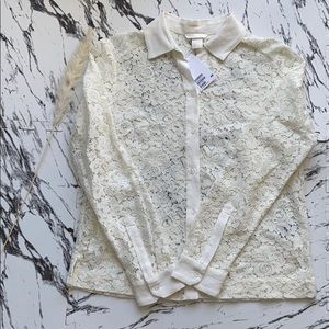 White Lace Blouse
